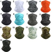 Masker wajah pelindung UV matahari, pelindung UV leher, syal tahan angin, Tabir Surya, bernapas, Bandana Balaclava untuk olahraga luar ruangan