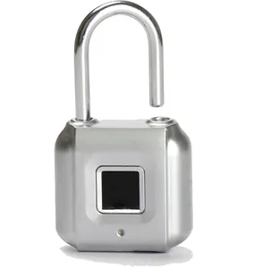Intelligent Smart Lock IP26 High Security Zinc Alloy Combination Door Lock Fingerprint Unlock New Padlock