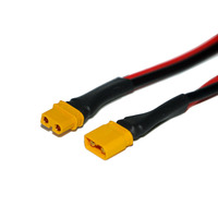 Câble d'extension mâle-femelle Amass XT30 XT30U, fil en silicone 16AWG, connecteur pour batterie lithium