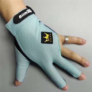 Guantes de Billar Billking de 3 Dedos, Antideslizantes, Transpirables, de Malla, para Billar y Snooker, Accesorio Unisex - Product Image 4