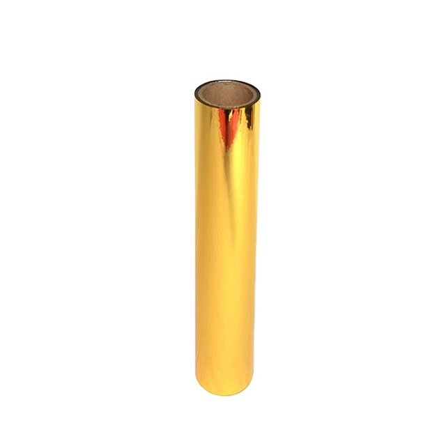 12 Vmpet+12eva Gold Aluminized Pre-coating Film Used for Packaging Film of Composite Cardboard Gift Box