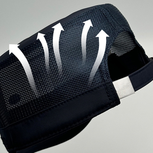 Casquette de cadet personnalisée respirante avec logo, couleur unie, visière plate et incurvée, vente en gros, fournisseur B2B - Product Image 4
