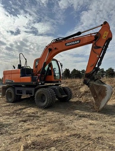 มือสอง Doosan DX150w-9C รถขุดล้อยางสําหรับขายมือสอง Doosan ยี่ห้อล้อ Dx150w DH150W 15Ton รถขุด - Product Image 4