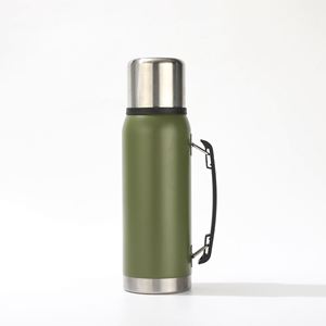 Thermal Vacuum Flask <b>1L</b> 1.4L 1.9L Stainless Steel <b>Water</b> <b>Bottle</b> Insulated Double Wall with Handle for Outdoor Use - Product Image 3