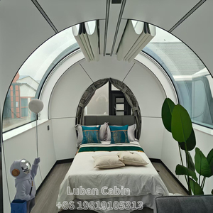 Maisons capsules préfabriquées modulaires à vendre - Structure en acier écologique à énergie solaire avec design moderne pour sites touristiques et hôtels - Product Image 5