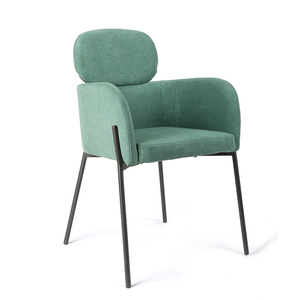 Chaise <span class=keywords><strong>de</strong></span> salle à manger pour café <span class=keywords><strong>jardin</strong></span> balcon <span class=keywords><strong>bois</strong></span> moderne dossier bas pied en métal coffeeshop moderne chaises <span class=keywords><strong>de</strong></span> salle à manger en velours personnalisées pour fille - Product Image 1