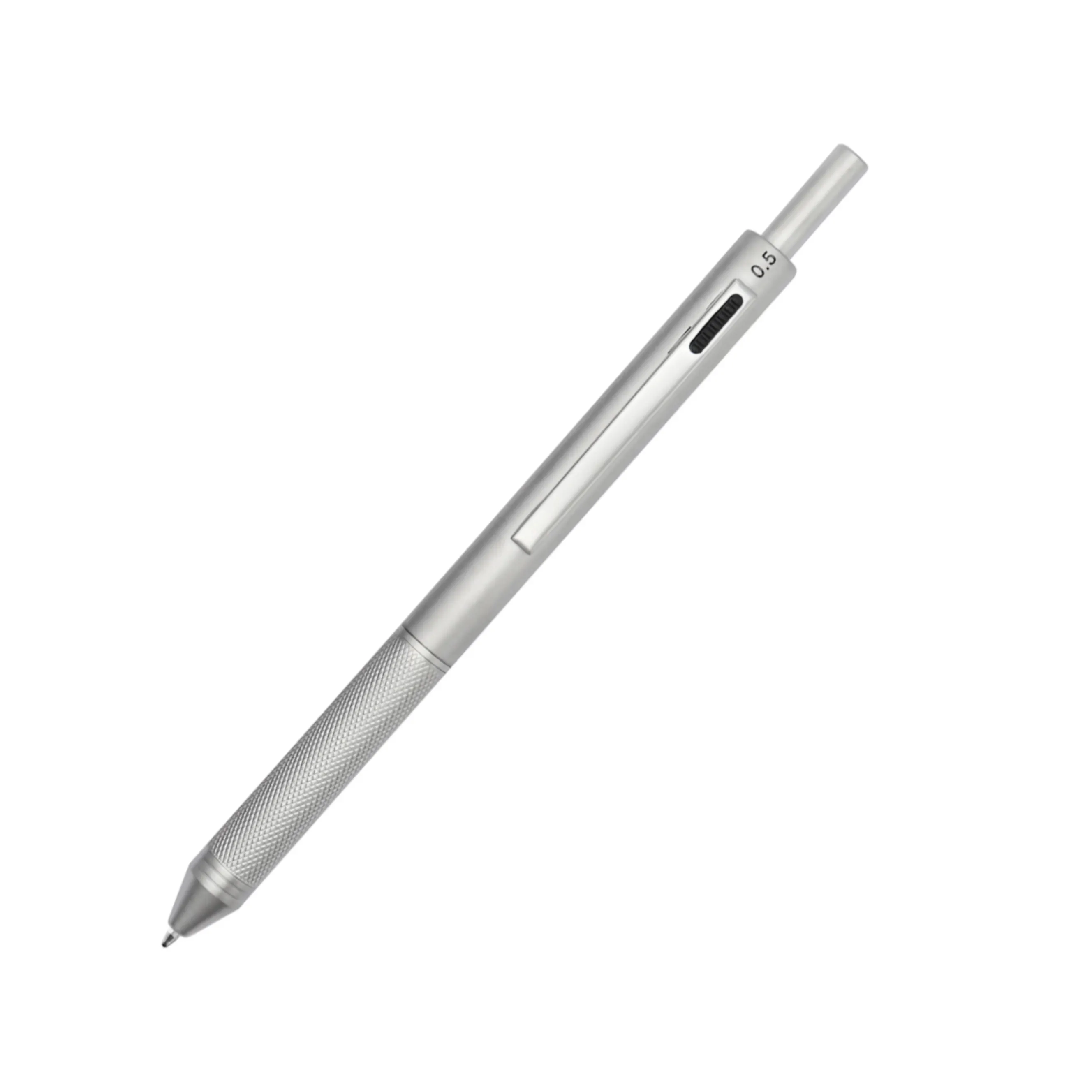 4で1 Multicolor Ball Pen Metal Material Office School Luxury Pen Mechanical Pencil Multifunction Metal Pen