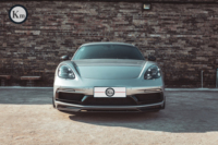 KM Premium Upgrade Spyder/GTS Pare-chocs avant parfaitement adapté pour 718 Boxster & Cayman 982 La haute qualité améliore l'attrait visuel du véhicule