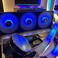 Fantaisie WuKong 360mm RGB ARGB CPU liquide refroidisseur aluminium dissipateur thermique 4pin radiateur connecteur 3pin ventilateurs jeu Air/eau processeurs