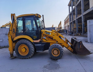 Chargeuse d'occasion JCB 3CX Chargeuse d'occasion à Shanghai Chine 95% nouvelle chargeuse sur pelleteuse 4 roues - Product Image 3