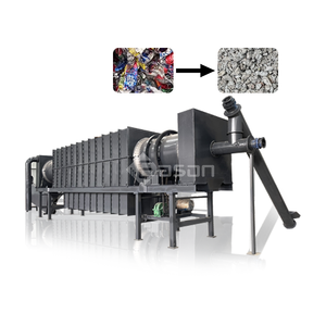 Four de carbonisation de type rotatif UBC Cans Profil en aluminium Peinture Supprimer la machine à vendre - Product Image 2