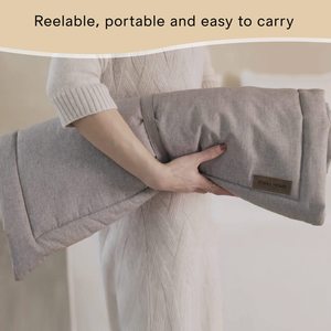 Camas grandes y gruesas lavables para mascotas, colchón de viaje al aire libre con Sherpa, diseño para las 4 estaciones - Product Image 6