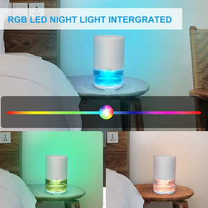 El mejor deshumidificador pequeño para el hogar, deshumidificador inteligente con tanque de agua de 1000ML, luces de 7 colores, deshumidificador de aire de apagado automático - Product Image 5