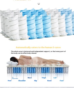 Hiện Đại 1.8M Nệm Đôi Chân Không Độc Lập Túi Cuộn Nén Vừa Bộ Nhớ Bọt Cao Su Làm Mát Miếng Bọt Biển Đệm Cho Phòng Ngủ - Product Image 6