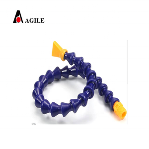 Bleu/Gris <span class=keywords><strong>Loc</strong></span> Ligne Modulaire Nylon 1/4bsp 40cm Longueur Buse Plate Eau De Refroidissement Huile Liquide De Refroidissement Tuyau pour Machine-Outil 40cm Bleu/Gris - Product Image 4