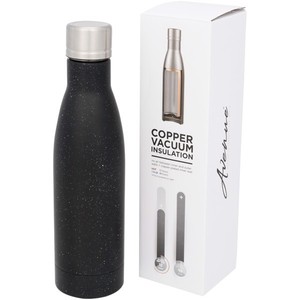 Bottiglia d'Acqua in Rame Isolata Vasa 500ml con Chiusura Sottovuoto, Finitura Rustica, Modello 100518-2 - Product Image 1