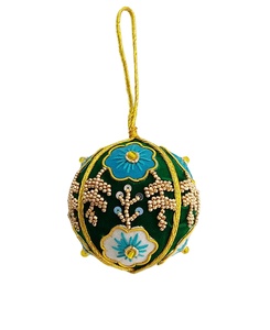High Quality Handmade Embroidered Christmas Hanging Ornaments and <b>Tree</b> Stand Accessories Customized Color & Size Fabric Material - Product Image 1