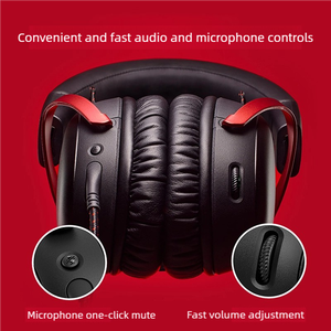 Casque de jeu filaire Hyper-X Cloud 3 noir, Hyper-X Cloud 3 III BLK/RED GAM HS, écouteurs Hyper-x - Product Image 4