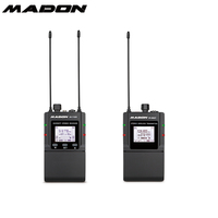 Tradition stéréo sans fil système de moniteur intra-auriculaire OK-003UT émetteur de bureau avec récepteur OK-7102R BODY-PACK TRUE DIVERSITY
