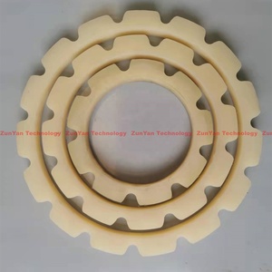Piezas de línea de matanza de aves de corral 285 385 485 CNC Mecanizado Plástico <span class=keywords><strong>MC</strong></span> Nylon Drive Gear Wheel - Product Image 2