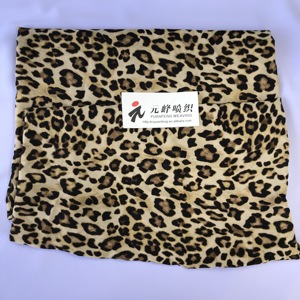 Vải Chéo Cotton In Họa Tiết Da Báo Vải Chần Bông Cho Em Bé Để Tự May Ga Trải Giường Vải Cotton Làm Đầm - Product Image 6