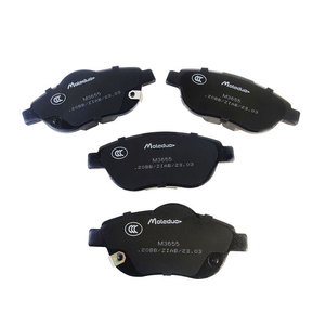 Plaquettes de frein avant M3655 GDB8063 pour Geely Emgrand GL 1.3 1.4 1.8 GS 1.3 1.4 1.8 Citroën C3 <span class=keywords><strong>C4</strong></span> Peugeot 207 1107 Fiat IDEA - Product Image 2