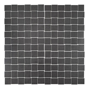 Mosaico de carbón Laos 30x30 cm, acabado mate, baldosas rectificadas para pared y suelo - Product Image 2