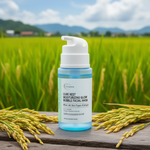 Mascarilla Facial Burbujeante Hidratante y Luminosa Cure Rest 95ml Para Todo Tipo de Piel con Extracto de Arroz - Product Image 3