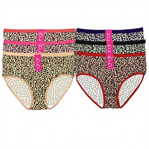 Amysi 596 #   Südostasien Günstiger Preis Hochgeschnittene Dünne Große Größen Milchseide Sexy Blumenmuster Unterwäsche Direkt vom Hersteller - Product Image 2