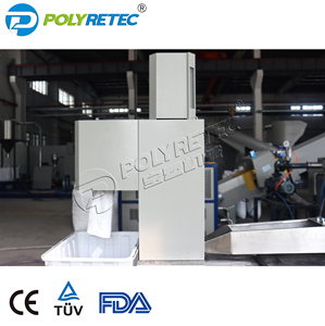Línea de Peletización de Láminas de Plástico, Máquina para Fabricar Gránulos de LDPE, Planta de Reciclaje, Extrusión y Granulación de Sacos Tejidos de PP - Product Image 6