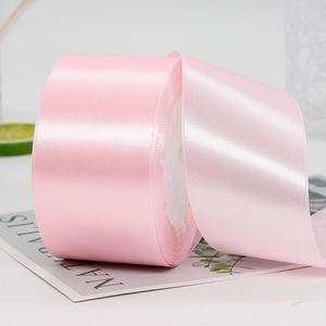 Cinta de Satén al por Mayor de 5cm, de una Sola Cara, de Poliéster, para Accesorios de Ropa, Decoraciones de Boda, Cajas de Regalo - Product Image 6