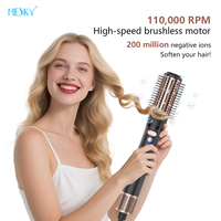 MK-593 MESKY Nouveau produit, styler à air chaud haute vitesse 10 en 1 avec 200 millions d'ions négatifs, ensemble de brosses sèche-cheveux