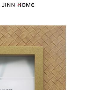 <span class=keywords><strong>Foto</strong></span> alla moda 5x7 pollici cornice in legno vera vetro decorazione da parete tavolo Display a parete con montaggio a parete con serigrafia - Product Image 3