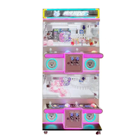Machine à griffes miniature à pièces pour 4 joueurs, mini-machine à cadeaux d'intérieur, vente en gros