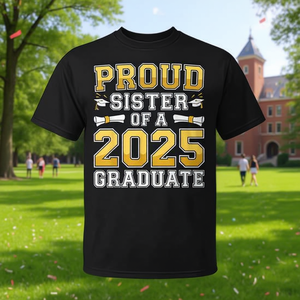 Orgogliosa sorella di un laureato del 2025 - Maglietta per la laurea - Product Image 3