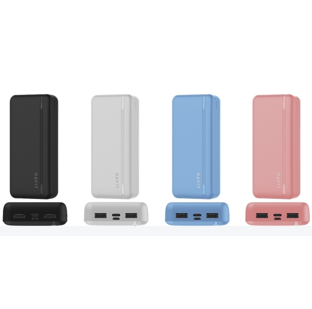 Havit PB91 20000mAh Power Bank Portable Charger Powerbank Powerbank LED External Battery for Phone
