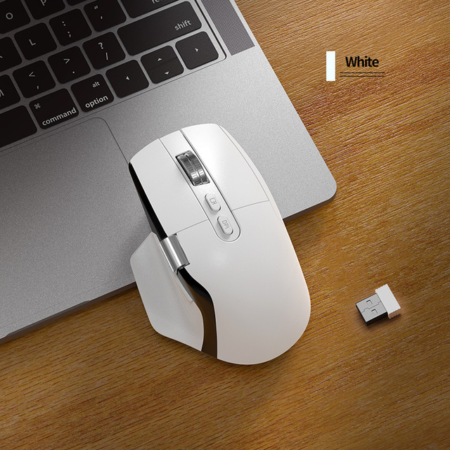 Hyper-fast Scroll Wheel Customized Charging Tri-mode Ergonomic Office Silent Wireless Mouse, with Accompanying Driver Software