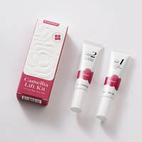 Kit Keratin Lift Bulu Mata & Alis Berkualitas Tinggi untuk Salon Profesional, Tahan Lama, Hasil Keriting Alami