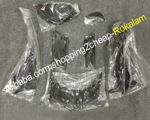 Para Honda capucha CBR1000RR <span class=keywords><strong>CBR</strong></span> <span class=keywords><strong>1000</strong></span> RR 2008, <span class=keywords><strong>2009</strong></span>, 2010, 2011 CBR1000 1000RR plata negro carrocería carenado conjunto - Product Image 6