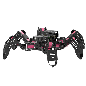 Altı bacaklı Spiderbot genişletilebilir Robot kiti yeni başlayanlar için <span class=keywords><strong>Arduino</strong></span> kodlama ile çok bacaklı AI ses kontrolü elektronik modüller - Product Image 1