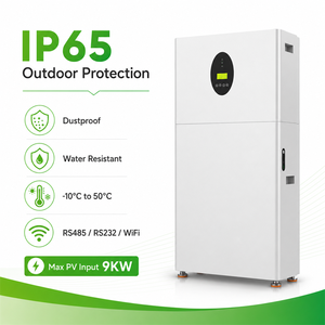Système de stockage d'énergie (ESS) tout-en-un 6 kW 15 kWh IP65 sur pied pour la sauvegarde solaire résidentielle - Product Image 6