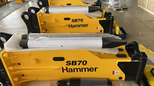 Accesorio resistente Sb70 Martillo hidráulico para hormigón para excavadora 20 toneladas R210 R215 - Product Image 4