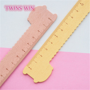 Righello in Legno Stile Coreano a Forma di Alpaca, Carino e Portatile 107, Robusto per Studenti, per Apprendimento di Matematica e <span class=keywords><strong>Geometria</strong></span> - Product Image 4