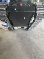 Mini Transporteur sur Chenilles de Qualité Industrielle Télécommandé Robot DIY Mini Dumper sur Chenilles pour Usine Jardin Ferme