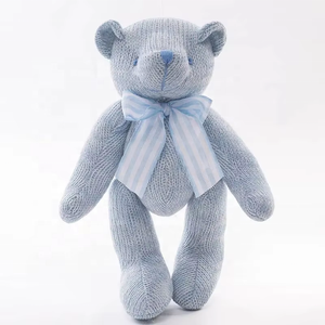 Super Carino <span class=keywords><strong>Orsetto</strong></span> di Peluche Articolato Lavorato all'Uncinetto <span class=keywords><strong>Amigurumi</strong></span>, Giocattoli di Peluche a Forma di <span class=keywords><strong>Orsetto</strong></span> - Product Image 4