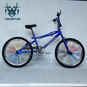 จักรยานบีเอ็มเอ็กซ์ Tourfun ขนาด 24 นิ้ว โครงอะลูมิเนียมอัลลอยด์ โครงแข็งแรง สำหรับฟรีสไตล์และสตั๊นท์ - Product Image 5
