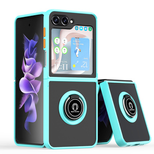 สำหรับ Samsung <span class=keywords><strong>Z</strong></span> ฝา<span class=keywords><strong>พับ</strong></span><span class=keywords><strong>พับ</strong></span>อเนกประสงค์<span class=keywords><strong>4</strong></span> 5, เคสโทรศัพท์กันกระแทกพร้อมห่วง - Product Image 4