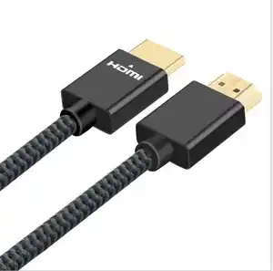 8K HDMI Cable 3ft HDMI 2.1 High Speed Nylon Braided HDMI Cord