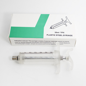 Jeringas Veterinarias de Plástico Ajustables BLUEWORTH TPX para Animales, <span class=keywords><strong>10</strong></span>, 20, 30, 50 ml, Instrumentos Veterinarios - Product Image 1
