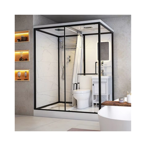 Hoàn Chỉnh Phòng Tắm Sang Trọng Phòng Tắm Di Động Tích Hợp Phòng Tắm Pod Đúc Sẵn Phòng Tắm Bluetooth Tất Cả Trong Một Phòng Tắm - Product Image 1